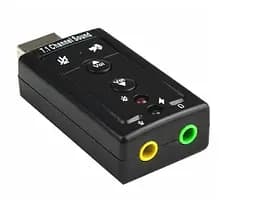 Універсальна звукова карта Primo USB Virtual Audio 7.1 3D Sound Card - мініатюра 2