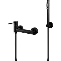 Змішувач для ванни Corsan Lugo black mat CMZ064BL Чорний матовий