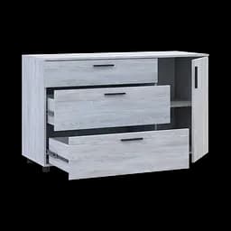 Комод Doros Торн Сосна Натті 3Ш/1Д 135х51.6х80 (41510179) - мініатюра 8