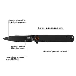 Ніж Skif Townee Jr BSW Black - мініатюра 6