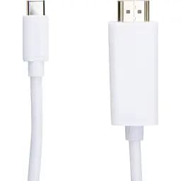 Видео кабель PowerPlant HDXiaomi male - USB Type-C, 1.8м