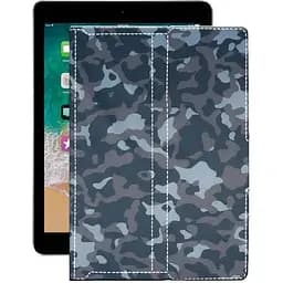 Чохол StatusCASE з екошкіри для планшету Apple iPad 9,7 2018 Хаки-синій