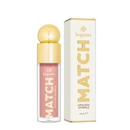 Блеск для губ Bogenia Match Lipgloss Sparkle с шимером устойчивый (BG712), 01 Светло-розовый