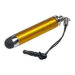 Стилус-брелок емкостный, выдвижной, золотистый