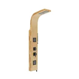 Душова панель Corsan Bao bamboo black B022MBL - мініатюра 3