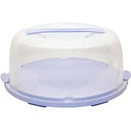 Тортівниця Irak Plastik кругла бузкова (00-00005329)