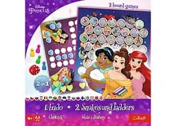 Настільна гра Trefl Лудо 2 в 1. Принцеси Діснея (Ludo 2 in 1: Disney. Princess) (02418) - мініатюра 2