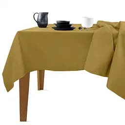 Скатертина Cosas Honey водовідштовхувальна 120х150 см гірчична (Cloth_25Mustard_DUK_120x150)