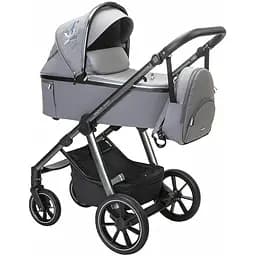 Коляска Espiro Bueno 2022 307 Gray Feather, універсальна 2 в 1, сіра (205163) - мініатюра 8