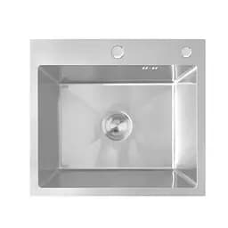 Кухонна мийка Mixxus MH5045 Nano-Silver нержавіюча сталь MX1925, Нержавіюча сталь