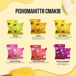 Натуральні снеки для дітей Bob Snail Яблуко та груша 40 г - мініатюра 3