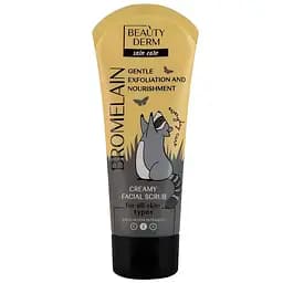 Скраб для обличчя Beauty Derm з абрикосовою кісточкою 75 мл