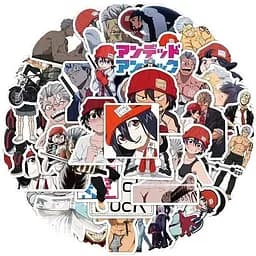 Стикерпак GeekLand Undead Unluck 50 штук