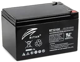 Акумуляторна батарея для ДБЖ Ritar AGM 12 V / 10 А*ч (RT12100)