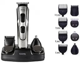 Жіночий тример для обличчя Geemy GM-592, білий, з LED підсвіткою, 6 лез із японської сталі - мініатюра 6
