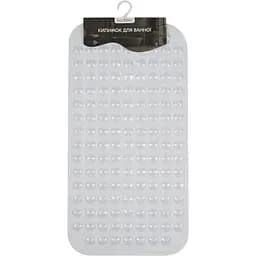 Килимок для ванної масажний Eco Fabric Сфери 70х37 см прозоро-білий (7037-001) - мініатюра 3