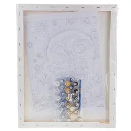 Набір для розпису по номерах "Сова" 40*50 см, IDEA2-GX47066, ТМ "99IDEAS" - мініатюра 6