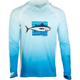Реглан Favorite Hooded Jersey Tuna XL Блакитний