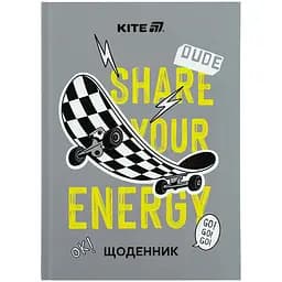 Щоденник шкільний Kite Energy тверда обкладинка (K25-262-5)