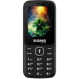 Мобильный телефон Sigma X-Style 242 Lucky Black UA UCRF