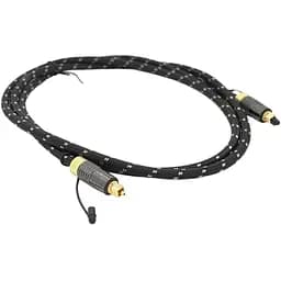 Оптический кабель Veggieg Toslink цифровой стерео в нейлоновой оплетке TS07-3 250Mbit/s 3м