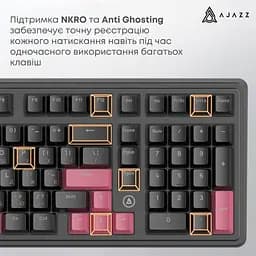 Клавіатура Ajazz AK980 Red Switch USB UA Black (AK980-R-BR) - мініатюра 11