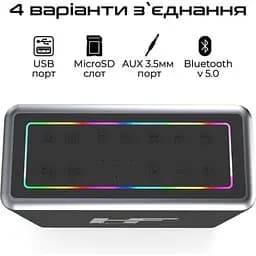 Акустична система HiFuture MusicBox 100W Silver - мініатюра 3