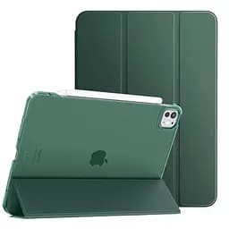 Чохол-книжка BeCover Tri Fold Hard для Apple iPad Pro 11" M4 2024 Dark Green (711727)