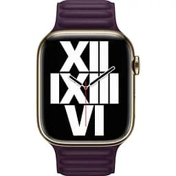 Ремінець Apple Leather Link для Apple Watch 38/40/41mm M/L Dark Cherry (ML7N3) [120657] - мініатюра 3