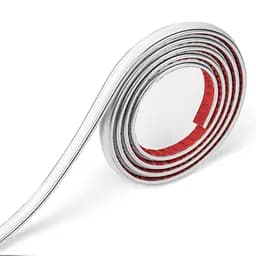 Молдинг 3000x20x8.5 мм Білий зі сріблом SW-00002674