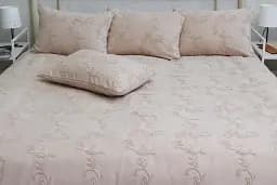 Покривало Tag Tekstil Gloria beige 160x240 см - мініатюра 2