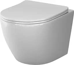 Унитаз подвесной AquaSpin Am.Pm Like с сиденьем микролифт белый CLA1900SC, Белый