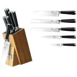 Набір ножів з нержавіючої сталі Berlinger Haus Чорний 000267133