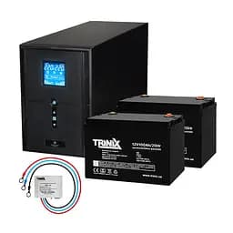 Комплект резервного живлення: Kraft PSW2000VA/1600W(LCD)24V UPS + батарея 2540 Вт*год (42-00063-1)