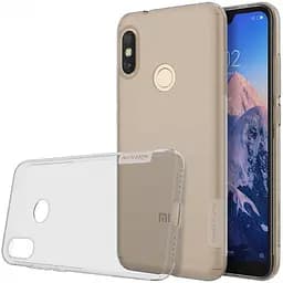 Чохол-накладка Nillkin TPU Nature Case Xiaomi Mi A2 Lite/Redmi 6 Pro Gray - мініатюра 2