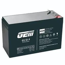 Аккумуляторная батарея GEM Battery 12V-9.0Ah, AGM, F1/F2, (GS 12-9)