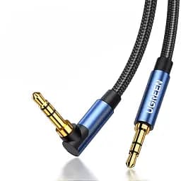 Кабель UGREEN 3.5 мм minijack стерео AUX TRS 3-піновий нейлонове обплетення 2 м Чорний (60181)