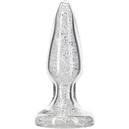 Скляна анальна пробка Pillow Talk Fancy Luxurious Glass Anal Plug