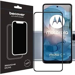 Захисне скло BeCover для Motorola Moto G24 / G24 Power Black (710716)