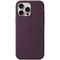 Чохол-накладка Apple Silicone Case with MagSafe для Apple iPhone 16 Pro Max Plum (MYYW3)
