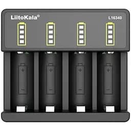 Зарядний пристрій для акумуляторів Liitokala 4 Slots, Li-ion, 16340, CR123A (Lii-L16340)