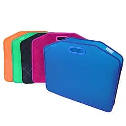 Папка-портфель, А3, с ручками, Геометрия, липучки, 53x44x10 см (в ассортименте)