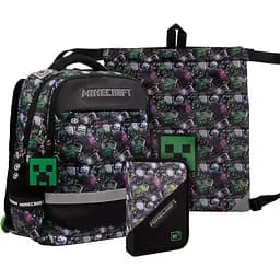 Рюкзак Yes S-52 Collection Minecraft з пеналом та сумкою (559789)