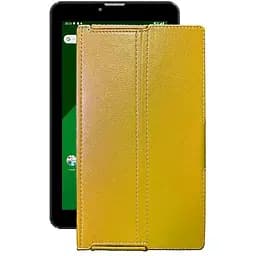 Чохол StatusCASE з екошкіри для планшету Navitel T505 Pro Жовтий