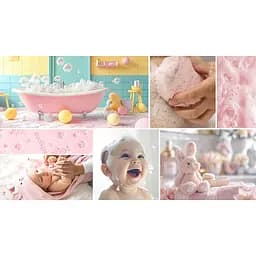 Губка для купання BabyOno рожева (1640/01) - мініатюра 6