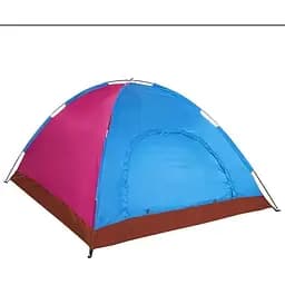 Палатка универсальная 2-местная фиберглас водонепроницаемая для кемпинга рыбалки треккинга OldBro CC-SY-004-1