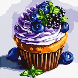 Картина за номерами Santi Тістечко, 40х40 см (954607)