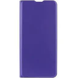Шкіряний чохол-книжка GETMAN Elegant (PU) для Motorola Moto G14 Фіолетовий