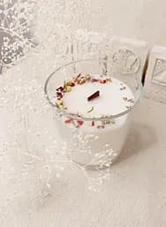 Еко свічка Svich Shop у подарунковій коробці з дерев'яною кришкою