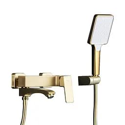 Змішувач для ванни поворотний вилив золото Frap F3276-3 Золотий